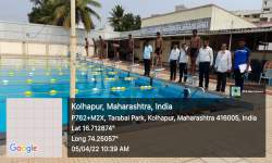 Annual sport day activity 05th April ,2022 swimming