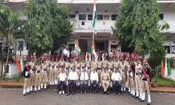 15 ऑगस्ट ,आजादी का अमृत महोत्सव - NCC Unit ग्रुप समवेत