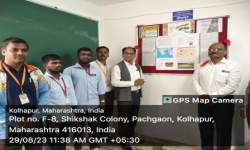 Inauguration of Wallpaper Kridavrutta on the occasion of National Sports Day by Department of Physical Education and Sports