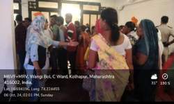 Participation of N. S. S. Volunteers in Crowd Controlling Camp during 3rd Oct to 12th Oct. 2-24 organized by Shivaji University, Kolhapur