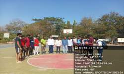 ANNUAL SPORTS DAY - BASKETBALL MATCH INAUGURATION PHOTO 23-24