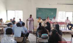 Induction function of Department of Commerce IT, Rajarshi chhatrapati shahu college kolhapur