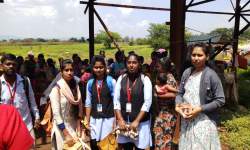 Department of Sociology- Distribution of Cloths to Poor and Needy People