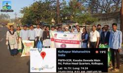 Plastic Free Campaign on the occasion of Sant Gadagebaba  Jayanti