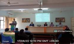 ‘बी.ए. भाग-3 (हिंदी) प्रश्नपत्र क्र.IX और XIV - ‘हिंदी साहित्य का इतिहास’ के पुनर्रचित पाठ्यक्रम पर आधारित एक दिवसीय शिक्षक प्रशिक्षण कार्यशाला’