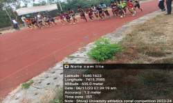 Shivaji University Zonal Athletics (Men & Women) Competition Running  Event Photo