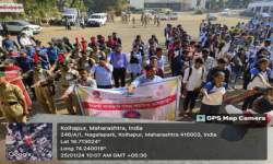 Participated in national Voters Day Rally  organised by Collector office Kolhapur