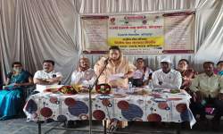 विशेष श्रम संस्कार शिबीर उद्घाटनप्रसंगी मा.माजी खासदार डॉ.निविदिता माने