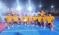 Shivaji University Inter-Zonal Kabaddi (Men) Tournament 23-24 Our College 1st Place Winner Team Photo