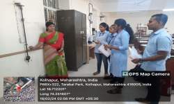 Laboratory visit under teacher-student exchange MoU-Rajarm College