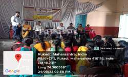 korona कोरोना जनजागृती वर बोलताना प्रा.डॉ.अजिंक्य पत्रावळे