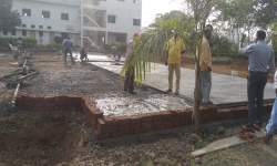 basketball ground constrction