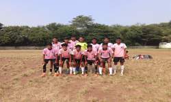 Shivaji University Zonal Football (Men) Tournament 23-24 Group Photo