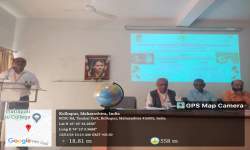 Geography Day Introduction and Welcome by Dr. M. D. Kadam