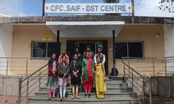 CFC center Visit for M.Sc II Year Students at Shivaji University