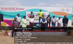 Our College Student Praveen Baban Kamble  secured the second position in the 21 KM Run (Men)  Shivaji University Inter-Zonal Athletics (Men & Women) Competition