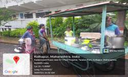 Drinking water supply to flood affected people at Sadar bazar area