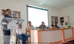 कोल्हापुर जिला आजी- माजी सैनिक संघटना तथा महाविद्यालय का हिंदी विभाग, एनसीसी विभाग तथा IQAC के संयुक्त तत्वावधान में आयोजित 'अग्निवीर मार्गदर्शन शिबिर'