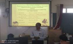 Faculty Development Program (FDP) : E-Content Development through Camptsia Software by Hon. Principal Dr. V. V. Killedar