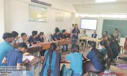 organisation of Group Discussion Activity for M.Sc-I year Students