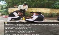 Organization of Clay Medelling Competition on the ocassion of Karmaveer Jayanti