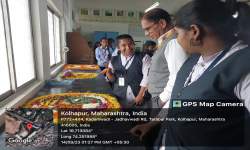 Flower Arrangement Competition organized by Department of Botany, Cultural Committee and IQAC On the Occasion of 136 th Birth Anniversary of Karmveer Jayanti Karmveer Jayanti