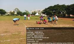 SUCCESSFULLY CONDUCTED KABADDI WOMEN’S COACHING & TRAINING CAMP PHOTO 23-24