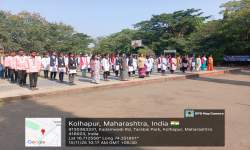 Mass singing of Vande mataram on the occassion of 150th anniversary of Vandemataram