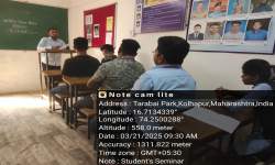 Organization of Student's Seminar