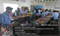 Flower Arrangement Competition organized by Department of Botany, Cultural Committee and IQAC On the Occasion of 136 th Birth Anniversary of Karmveer Jayanti Karmveer Jayanti