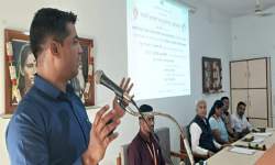 मराठी भाषा संवर्धन पंधरवडानिमित्त व्याख्यान