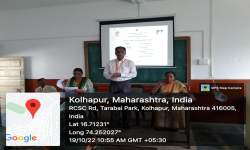 Equal Opportunity Cell and B C Cell organized guidance on Gov Scholarships for SC ST