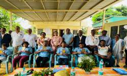 Felicitation of National Para swimmers
