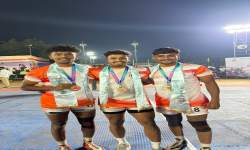 MAHARASHTRA STATE INTER UNIVERSITY SPORTS MEET KRIDA MAHOTSAV 2025 KABADDI (MEN- TEAM) BRONZE MEDAL WINNER  PHOTO